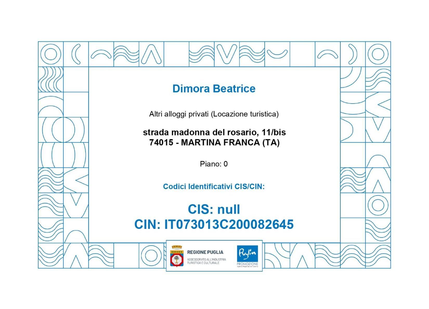Dimora Beatrice Villa Martina Franca Luaran gambar